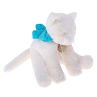 Мягкая игрушка "Кот", цвет белый/бирюзовый, 30 см - Фото 2