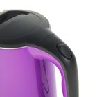Чайник электрический Galaxy GL 0301, металл, 1.5 л, 2000 Вт, фиолетовый - Фото 3