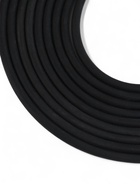 Скакалка детская, 1.8 м, регулируемая, резиновый трос, чёрная - Фото 4