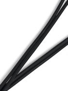 Скакалка спортивная, 2.8 м, регулируемая, резиновая, чёрная - Фото 5