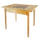 Шахматный стол (80х60х72 см, игровое поле 36х36 см), без фигур - фото 3798701