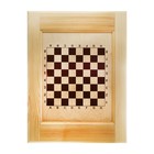 Шахматный стол (80х60х72 см, игровое поле 36х36 см), без фигур - фото 3798702