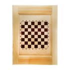 Шахматный стол с ящиком (80х60х72 см, игровое поле 36х36 см), без фигур - фото 3798708