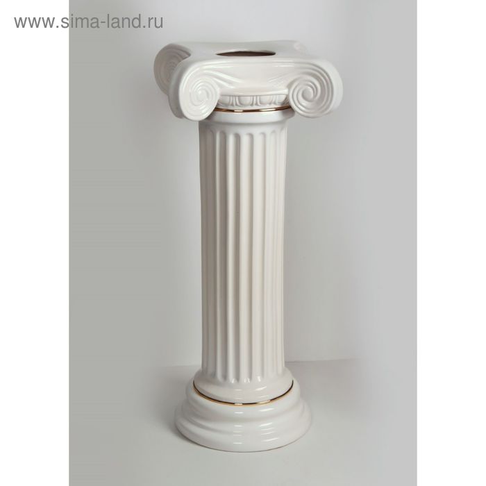 Колонна для фонтана «Акрополь» 22*22*91 см, белая - Фото 1