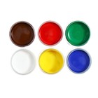 Краски пальчиковые, набор 6 цветов х 35 мл, ArtBerry, с Алоэ Вера - фото 9758956