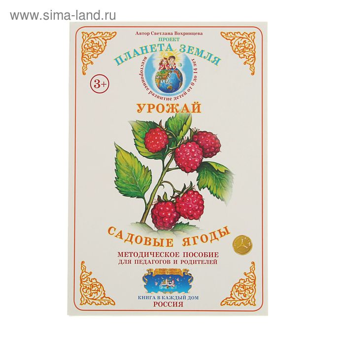 Дидактический материал "Садовые ягоды". Автор: Вохринцева С.В. - Фото 1
