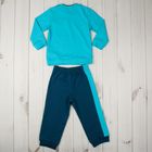Комплект (джемпер, брюки) для мальчика, рост 80 см, цвет бирюзовый Н542_М - Фото 8