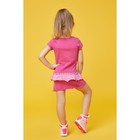 Платье для девочки, рост 110 см, цвет фуксия/розовый Л606 - Фото 2