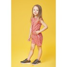 Полукомбинезон для девочки, рост 128 см, цвет МИКС Л617 - Фото 9