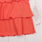 Платье для девочки, рост 80 см, цвет персиковый Л619_М - Фото 5