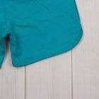 Комплект для мальчика (джемпер, шорты), рост 86 см, цвет бирюзовый/лайм Н658_М - Фото 7