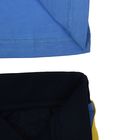 Комплект (джемпер, шорты) для мальчика, рост 104 см, цвет тёмно-синий/голубой Н649 - Фото 7