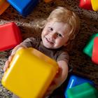 Кубики детские, пластиковые, цветные, 8 штук, 12×12 см - Фото 17