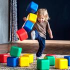 Кубики для малышей, пластиковые, цветные, 21 штука, 12 х 12 см - Фото 15