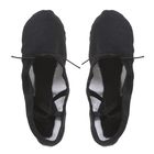 Балетки тиковые, длина по стельке 23,5 см, цвет чёрный - Фото 2