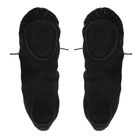 Балетки тиковые, длина по стельке 24,5 см, цвет чёрный - Фото 3