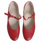 Туфли народные женские, длина по стельке 23,5 см, цвет красный - Фото 3