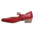 Туфли народные женские, длина по стельке 25,5 см, цвет красный - Фото 2