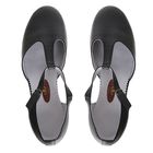 Туфли репетиторские женские, длина по стельке 25,5 см, цвет чёрный - Фото 3