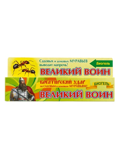 Средство от муравьев «Великий Воин», гель, туба, 30 г