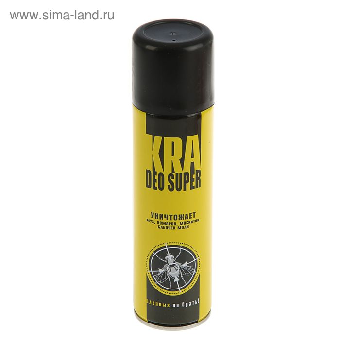 Аэрозоль для уничтожения летающих насекомых «Кра-Део Супер», баллон, 300 см3 - Фото 1