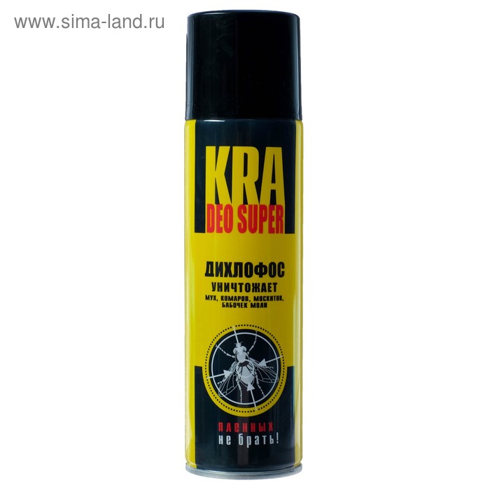 Средство для уничтожения летающих насекомых Кра-Део Супер-Дихлофос баллон, 300 см3 - Фото 1