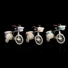 Корзина декоративная "Велосипед с кашпо" МИКС 22х27х12,5 см - Фото 5