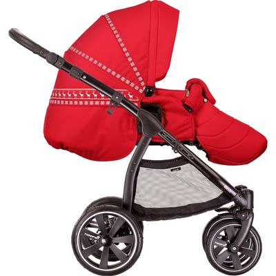 Коляска 3 в 1 NOORDI ARCTIC SPORT, цвет красный 618, партия