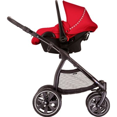 Коляска 3 в 1 NOORDI ARCTIC SPORT, цвет красный 618, партия
