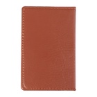 Записная книжка А6, 102 листа, обложка ПВХ, на кнопке, коричневая - Фото 11