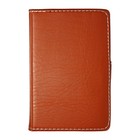 Записная книжка А6, 102 листа, обложка ПВХ, на кнопке, коричневая - Фото 17