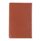 Записная книжка А6, 102 листа, обложка ПВХ, на кнопке, коричневая - Фото 9