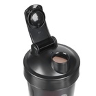 Шейкер «Мастер К» CrossFit, спортивный с пружиной, 450 мл, 17×9 см, черный - Фото 2