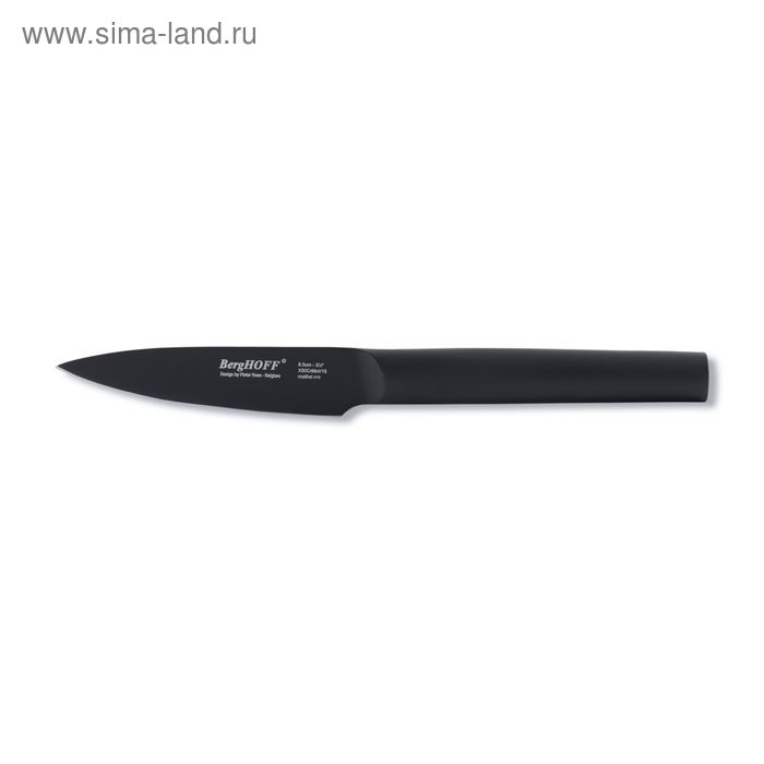 Нож для очистки Ron, цвет черный, 8.5 см - Фото 1