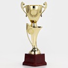 Кубок 097В, наградная фигура, золото, подставка пластик, 26×10×7.5 см - Фото 3