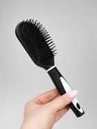 Расчёска массажная, 6.7×24 (±1) см, чёрная - Фото 2