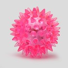 Мяч светящийся малый, 4,5 см, микс цветов - Фото 1