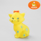 Игрушка пищащая "Кошечка" для собак, 10 см, микс цветов - Фото 1