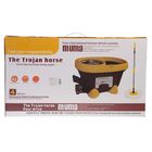 Набор для уборки: ведро на ножках с педальным отжимом и металлической центрифугой 20 л, швабра, запасная насадка из микрофибры, дозатор, цвет МИКС - Фото 11