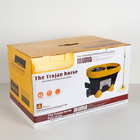 Набор для уборки: ведро на ножках с педальным отжимом и металлической центрифугой 20 л, швабра, запасная насадка из микрофибры, дозатор, цвет МИКС - Фото 4