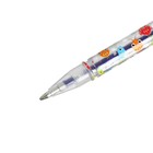 Набор гелевых ручек Mazari Debut, 6 цветов, 0.8 мм, с блёстками - Фото 5