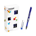 Ручка гелевая со стираемыми чернилами Mazari Presto, пишущий узел 0.5 мм, чернила синие - фото 319854162