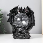 Плазменный шар "Двуглавый дракон" 21*10*12 см - фото 5796348