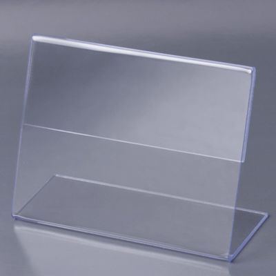 Держатели для ценников, 8×6 см, в наборе 10 шт., оргстекло
