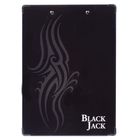 Доска-планшет Black Jack, с верхним прижимом А4, 22.6 х 31.5 см, ламинированный картон - Фото 3