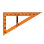Набор чертежный для классной доски BRAUBERG: 2 треугольника, транспортир, циркуль, линейка 100 см - фото 8305811