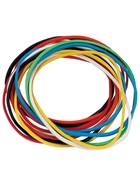 Банковская резинка, 100 г, BRAUBERG, диаметр 60 мм, 180 шт., ± 5%, натуральный каучук, МИКС, в пакете - Фото 4