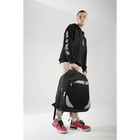 Рюкзак, 3 отдела на молнии наружный карман, 2 боковых кармана, эргономическая спинка, цвет серый/чёрный - Фото 8