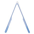 Табличка информационная 210×80 мм, настольная, двусторонняя, оргстекло, форма домик, в зеленой защитной плёнке - Фото 2