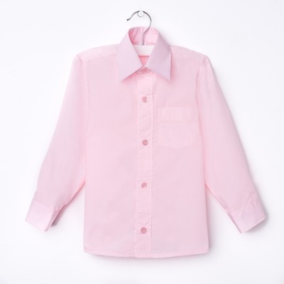 Сорочка для мальчика, рост 98-104 см (27), цвет светло-розовый  181